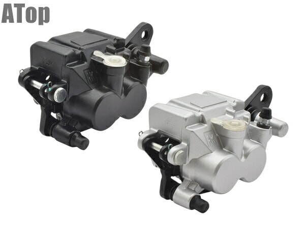 NMAX125 NMAX155用 2ポットキャリパー ノーマルルック ブラック シルバー 2Pキャリパー カスタム パーツ