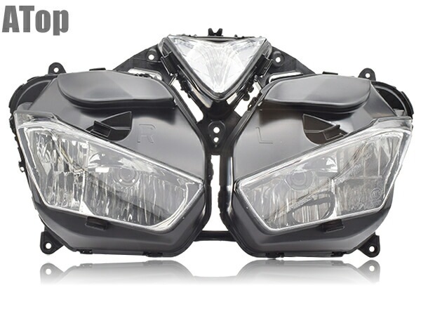 新品 YZF-R25 R-25 RG10J 社外品 ヘッドライト左右セット 1WD-H4300-00 互換 カスタム パーツ
