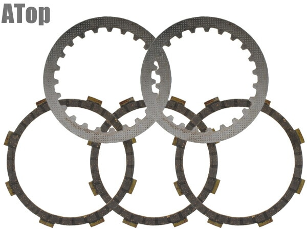 DT50 3LM クラッチプレートセット フリクションプレート クラッチ板 4EU-16321-00/257-16324-00互換 カスタム パーツ