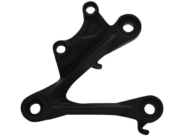 パーツ TA ZX6R ZX-6R 636 ステップ フットペグ ヒールガード オールブラック仕様