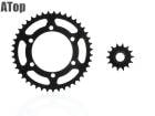 NINJA250 ニンジャ250 Z250 フロントスプロケット リアスプロケット 520-43T 520-14T EX250L EX250P EX250Y ER250C カスタム パーツ|スプロケッ