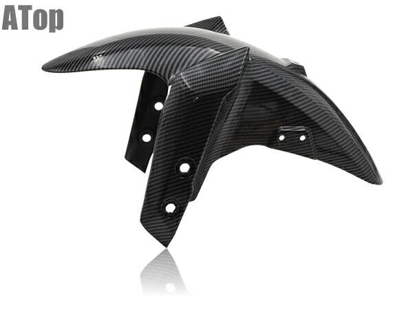 MT-09 MT09 RN34J/RN52J 14-20 FZ09 FJ09 トレーサー tracer900 カーボン柄 フロントフェンダー カスタム パーツ