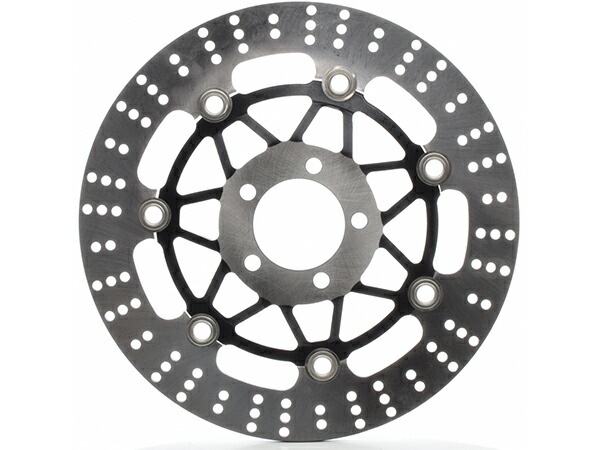 Kawasaki バリオス2後輪用ブレーキディスクとパッド、ナット類のセット 新品 ブレーキディスク リア用 BALIUS バリオス バリウス