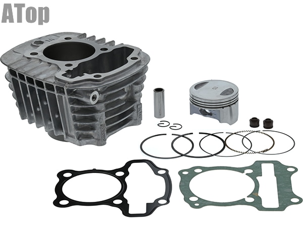 クロスカブ110(JA60) スーパーカブ110(JA59) ボアアップキット139.2cc ボア径φ53 コンプリート ピストン/ガスケット付 カスタム パーツ