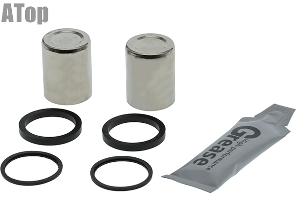 【フロント用】シグナスX 4型/5型 キャリパー オーバーホールキット ピストン2個/シール一式＋グリス付 社外品 2JS-W0057-00互換