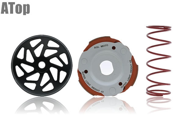 NMAX125／155 軽量強化クラッチ3点セット 軽量アウター 強化センタースプリング カスタム パーツ