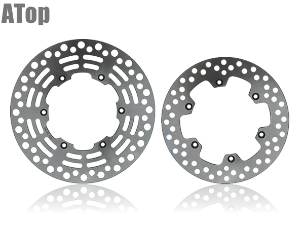 RM125 RM250 RMX250 DR-Z400S/E ブレーキディスク 前後セット フロント248mm リア220mm 6穴 PCD約134mm カスタム パーツ