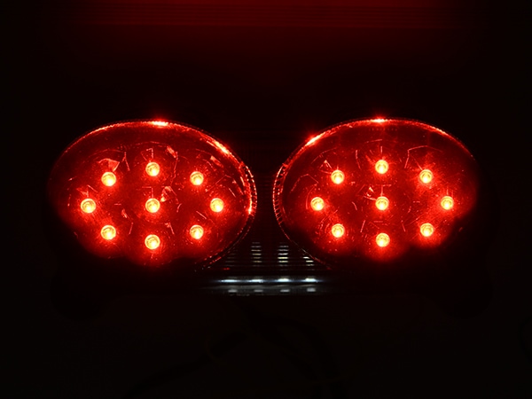 ZX-9R ZX-6R LEDテールランプ スモーク 1998-2003 / 2000-2002 対応