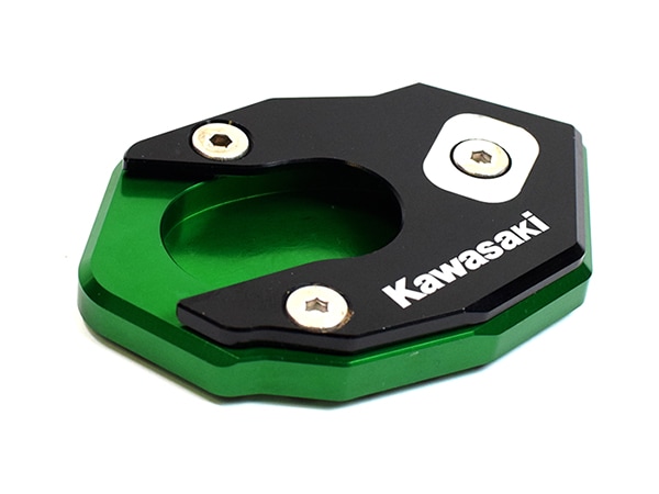 Z1000 Z800 Z900 Z650 Z900RS ワイドサイドスタンドエンド アルミ削り出し アルマイト加工 カスタム パーツ