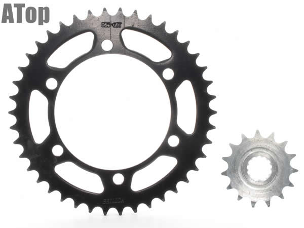 ZRX400 ZRX400II 1998-2008 フロント リア スプロケットセット 525