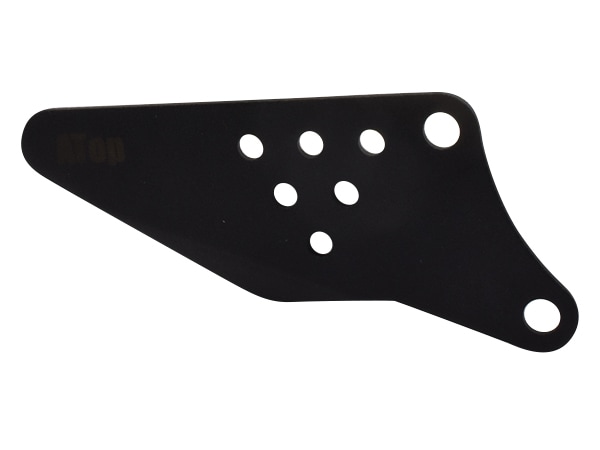 ZX6R ZX-6R 636 ステップ フットペグ ヒールガード オールブラック仕様