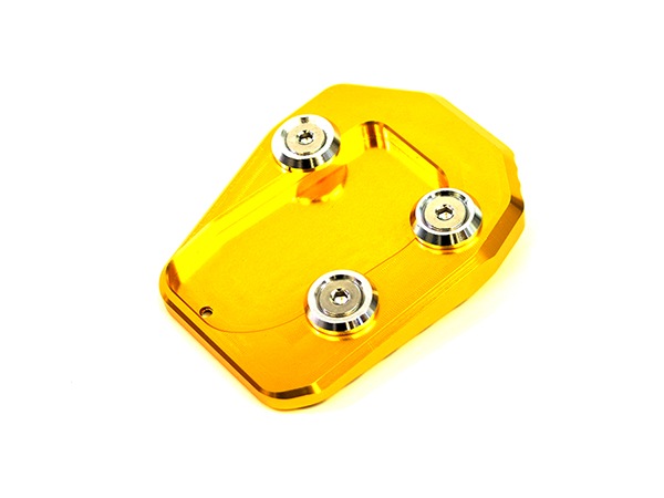 MT-25 MT-03 MT25 MT03 ワイドサイドスタンドエンド アルミ削り出し アルマイト加工 安定感抜群 装着したまま収納可能 カスタム パーツ