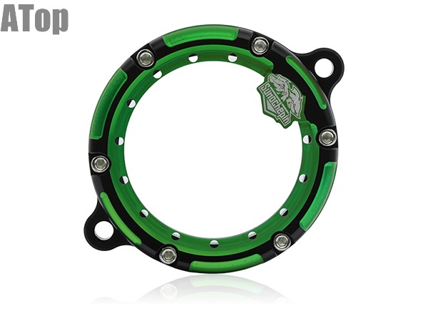 カムギアカバー GREEN スケルトン クリア クロスカブ110 JA60 モンキー125 スーパーカブ110 JA59 DAX125 GROM グロム カスタム パーツ