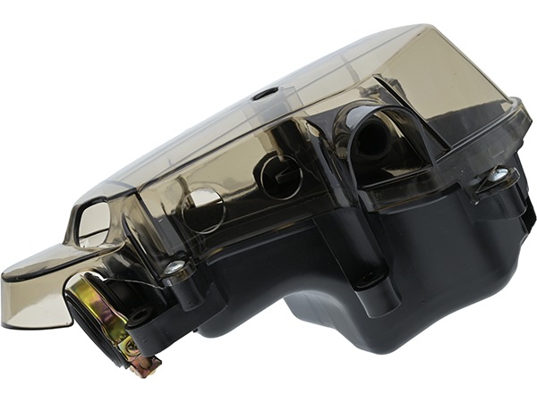 スーパーDIO AF27 AF28 エアクリーナーボックス スモーク スケルトン 3穴 吸気調整 カスタム 外装 カスタム パーツ