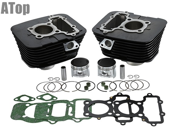 ビラーゴ250 XV250 3DM シリンダーキット ブラック シリンダー 補修 交換用 エンジンパーツ カスタム パーツ