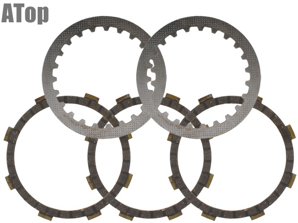 クラッチフリクションプレートキットセット YZ125 E/F/G/H/J/K/L/M/N/P/