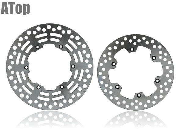RM125 RM250 RMX250 DR-Z400S/E ブレーキディスク 前後セット フロント248mm リア220mm 6穴 PCD約134mm カスタム パーツ
