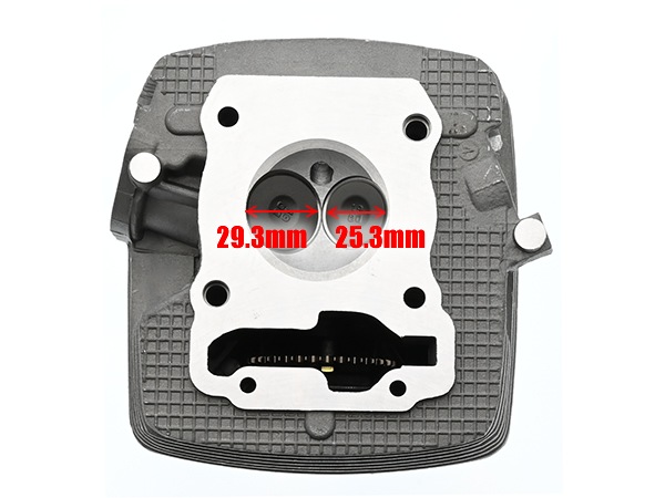 ATop CBF125 SDH125-51/51A ボアアップ用 シリンダーヘッド 150cc対応 ヘッドカバー セット ビックバルブ カスタム パーツ