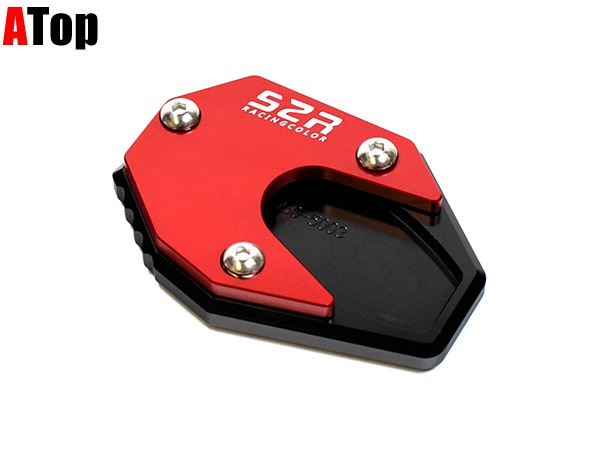 GSX150F GIXXER155 ジクサー155 ワイドサイドスタンドエンド アルミ削り出し アルマイト加工 カスタム パーツ