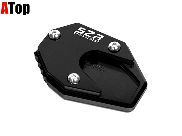 GSX150F GIXXER155 ジクサー155 ワイドサイドスタンドエンド アルミ削り出し アルマイト加工 カスタム パーツ