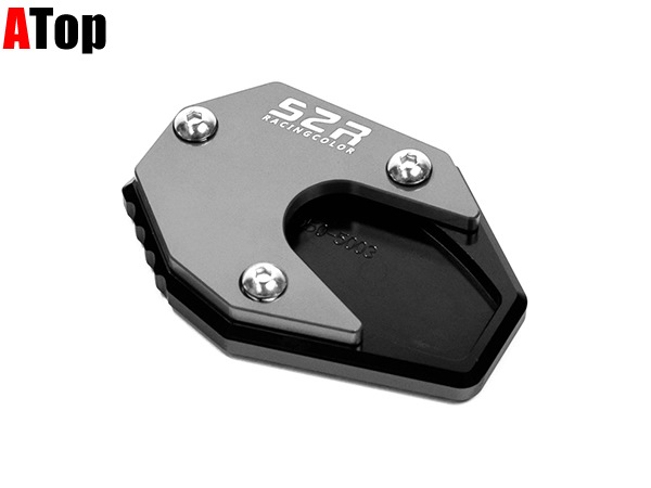 GSX150F GIXXER155 ジクサー155 ワイドサイドスタンドエンド アルミ削り出し アルマイト加工 カスタム パーツ