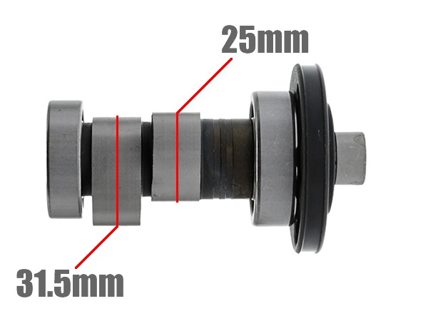 FTR223 MC34 CRF230 XL230 XR230 ハイカム ボアアップ車対応 リフト量アップ カムシャフト 最高速アップ カスタム パーツ