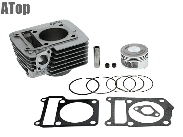 YBR125 XTZ125 TTR125 ボアアップキット 62mm 約163cc相当 排気量アップ トルク向上 エンジン強化 カスタム パーツ