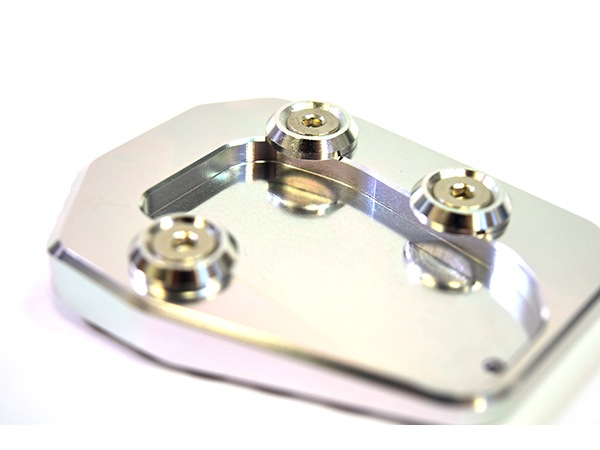 MT-25 MT-03 MT25 MT03 ワイドサイドスタンドエンド アルミ削り出し アルマイト加工 安定感抜群 装着したまま収納可能 カスタム パーツ