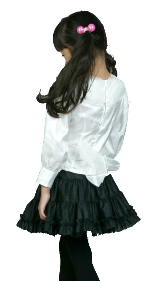 カルテル　パニエ。 子供用 ソフトダブルフリルパニエ 130サイズ