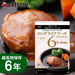 長期保存食 LLC デミソース煮込みハンバーグ（100g）|保存食|保存食・保存水