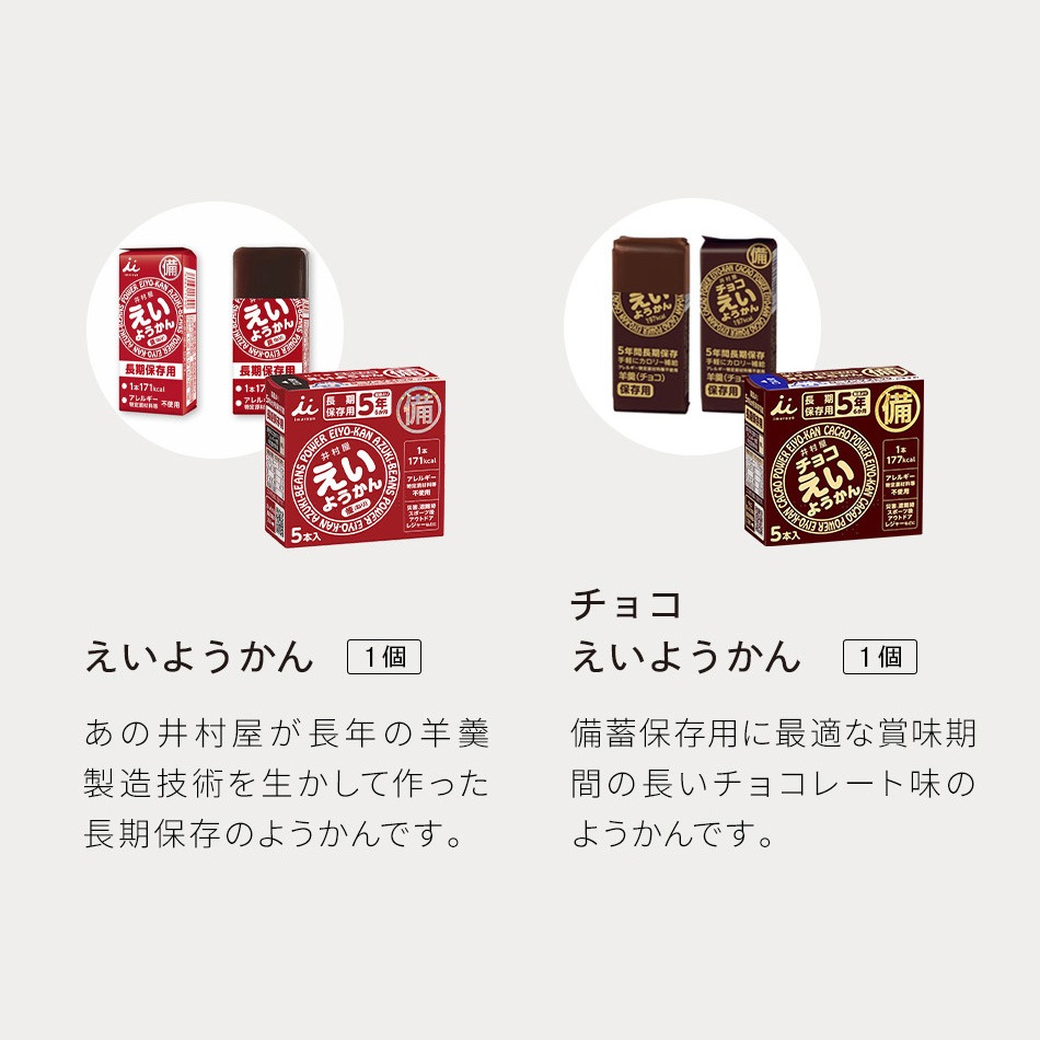 おやつセット LA・PITA防災ポーチ