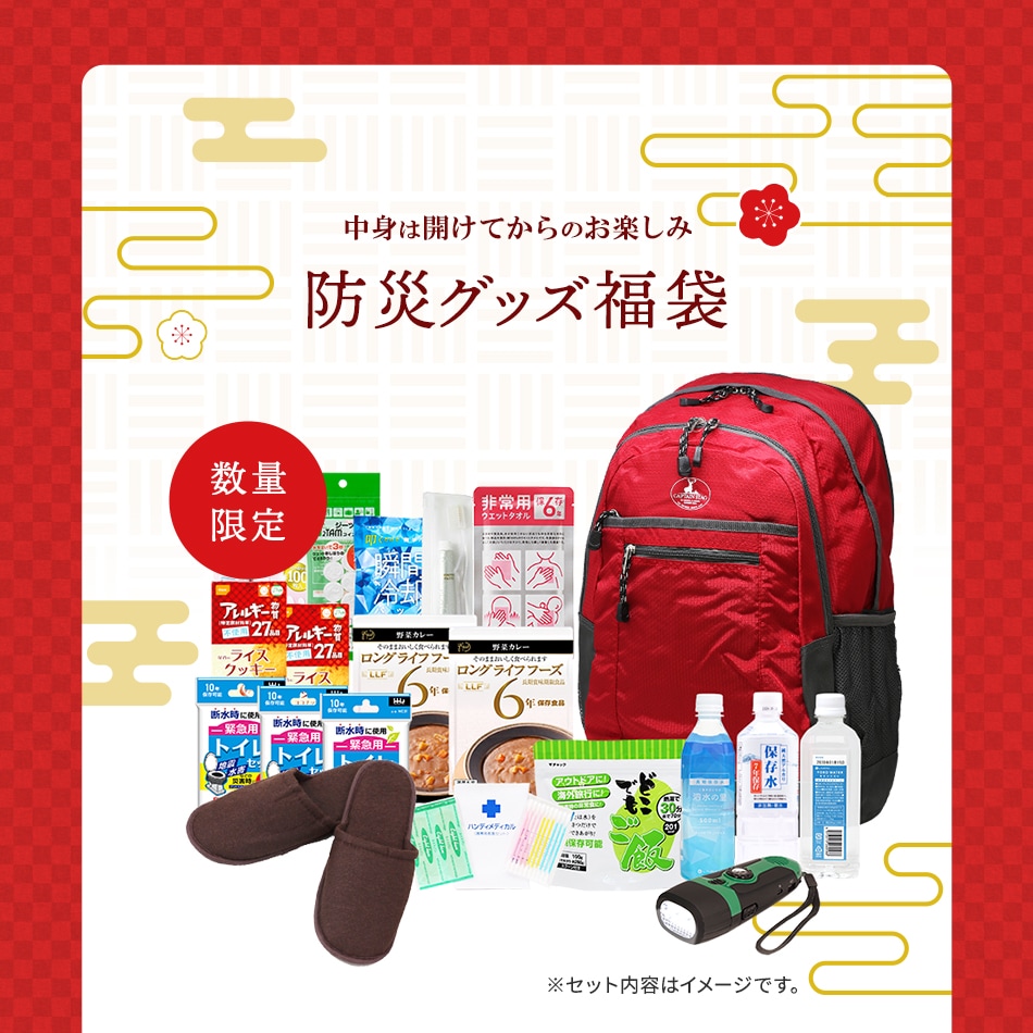 2025 防災セット福袋 「ダイナモセット」 ラピタ特別セット