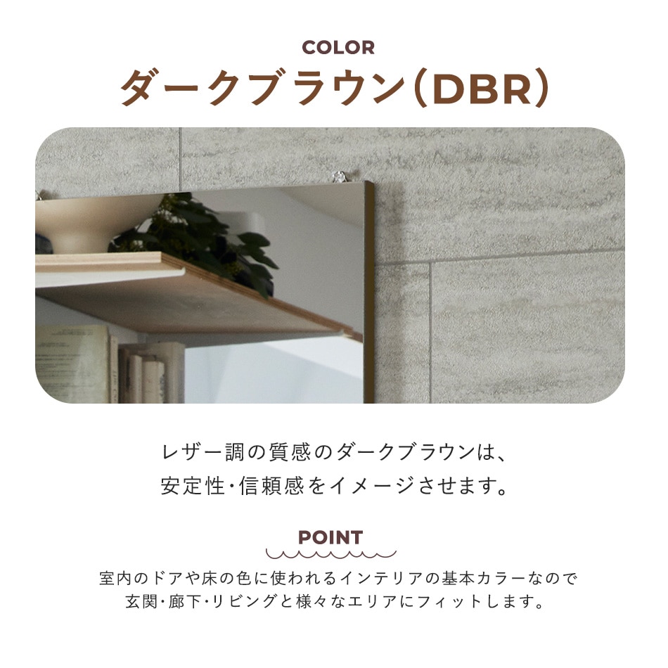 超軽量 地震の時も割れない鏡 リフェクスミラー RMV-1 バリエ