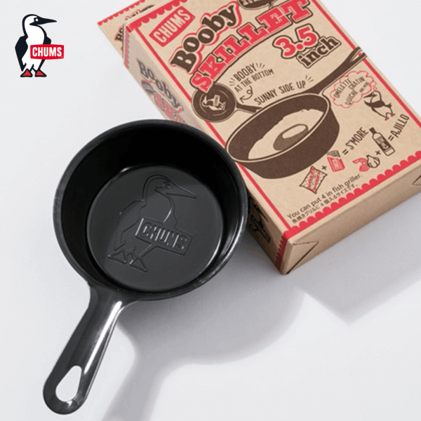 CHUMS（チャムス）ブービーミニスキレット3.5インチ（キッチン用品）Booby Mini Skillet 3.5 inch