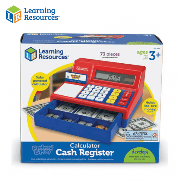 Learning Resources（ラーニングリソーシズ）Cash Register（電卓式レジ）