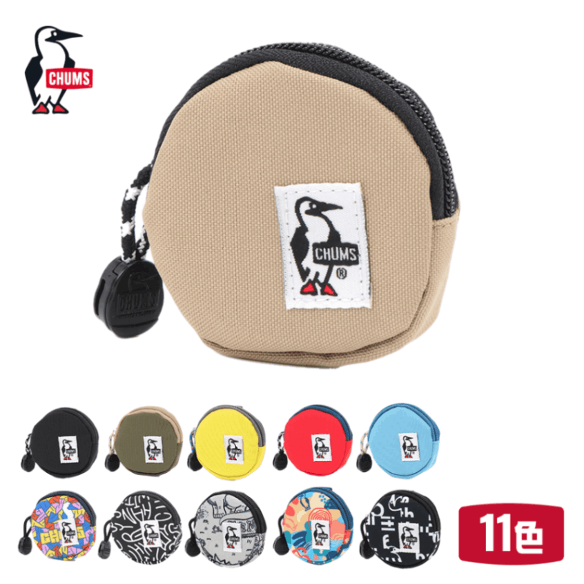 CHUMS（チャムス）リサイクルラウンドコインケース（コインケース）Recycle Round Coin Case