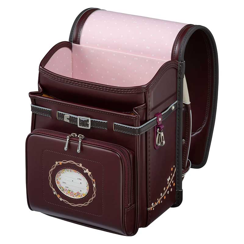 フィットちゃんランドセルプティガール(セピア×チョコ）安ピカッタイプ＋楽ッション　