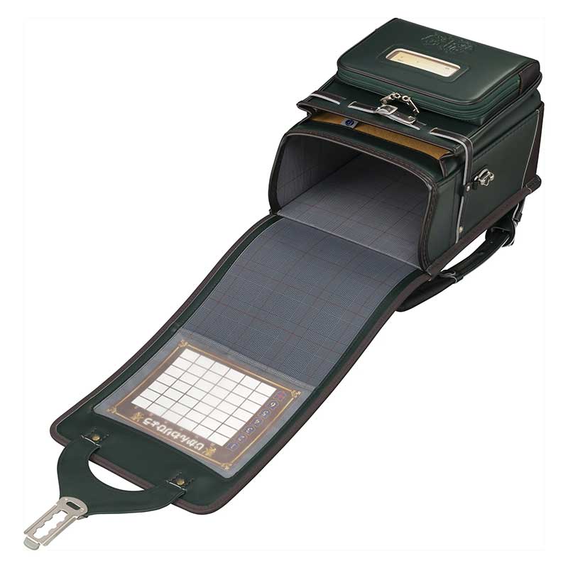 フィットちゃんランドセルイートンクラブ(グリーン×チョコ)安ピカッタイプ+楽ッション