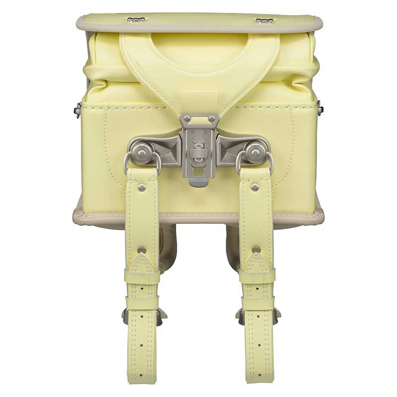 フィットちゃんランドセルシュシュ・フローラ(ルミナスイエロー×ベージュ)安ピカッタイプ+楽ッション