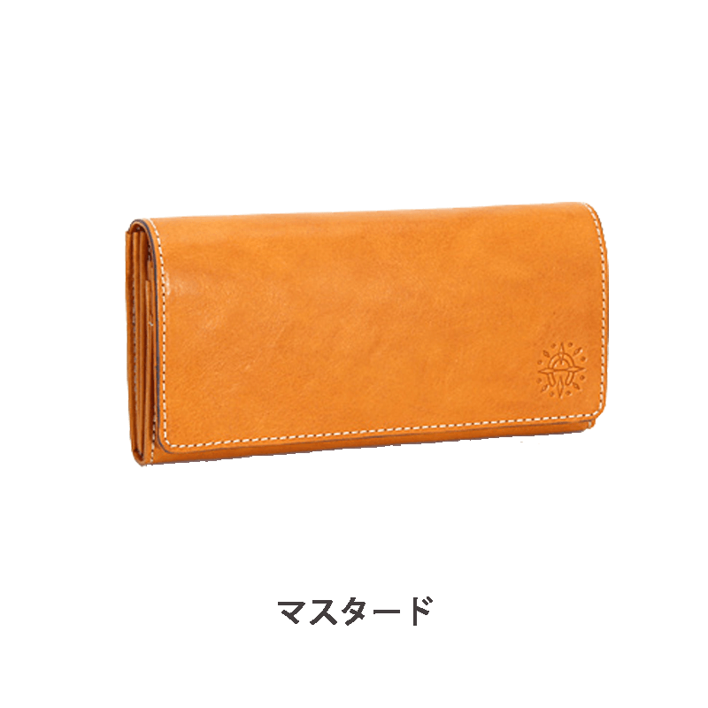 Dakota（ダコタ）フォンスかぶせ長財布イタリア製牛革