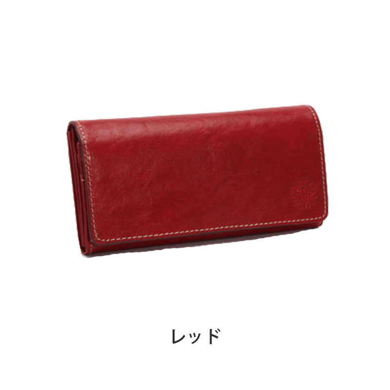 Dakota（ダコタ）フォンスかぶせ長財布イタリア製牛革