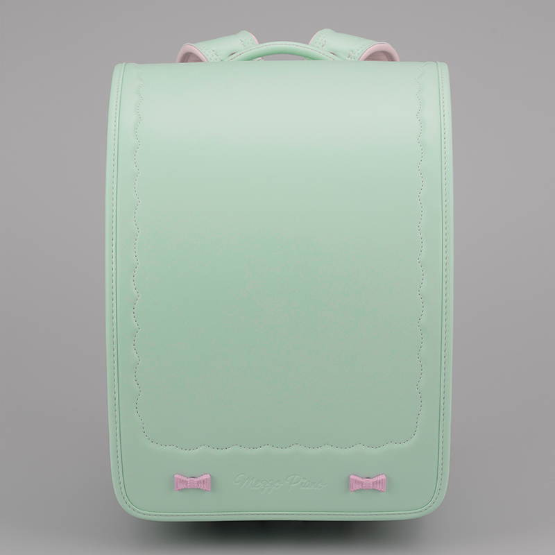 mezzo piano(メゾピアノ)ガーリーリボンベーシックランドセル（アイスミント）