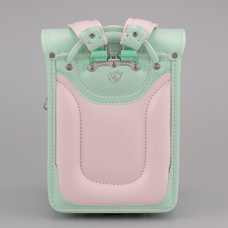 mezzo piano(メゾピアノ)ガーリーリボンベーシックランドセル（アイスミント）