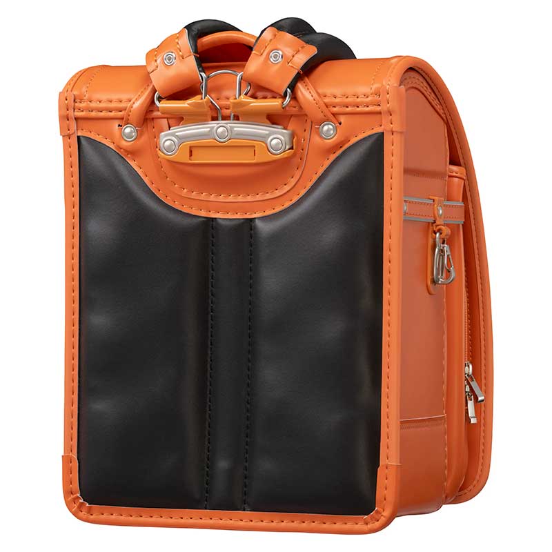 フィットちゃんランドセルタフボーイDX( オレンジ×オレンジ)安ピカッタイプ＋楽ッション　