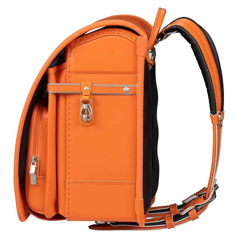 フィットちゃんランドセルタフボーイDX( オレンジ×オレンジ)安ピカッタイプ＋楽ッション　