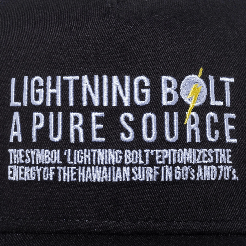 New Era ニューエラ 9forty A Frame トラッカー Lightning Bolt ライトニングボルト ブランドフィロソフィー ブラック Atsuta Online Shop