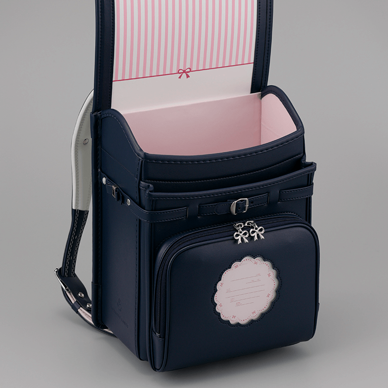 PRIVATE LABEL(プライベートレーベル)リボンプリエランドセル（ネイビー）