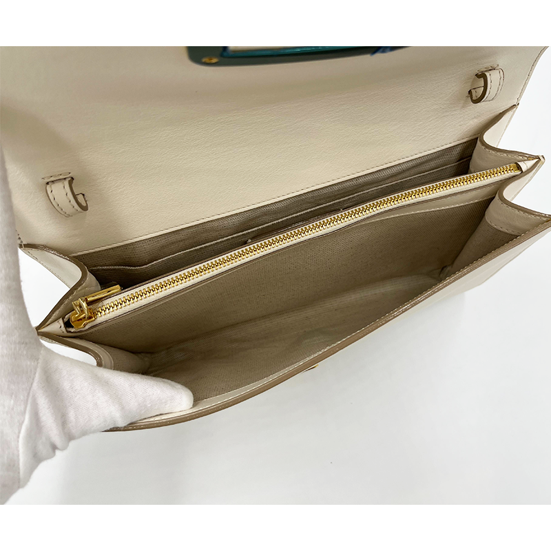 BALLY（バリー）JAYDAクラッチバッグアイボリー