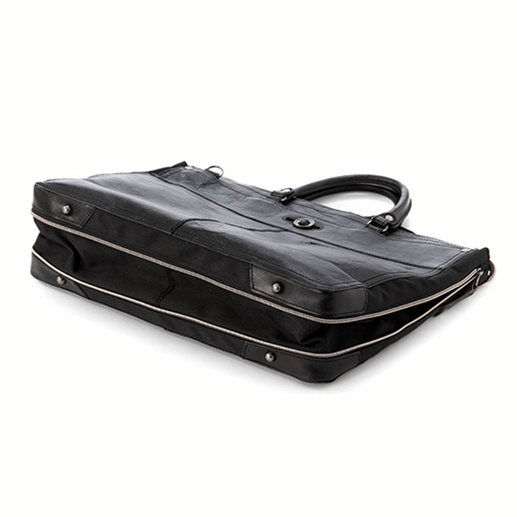 DOUBLES（ダブルス）ブリーフケース（牛革×コーデュラポリ）