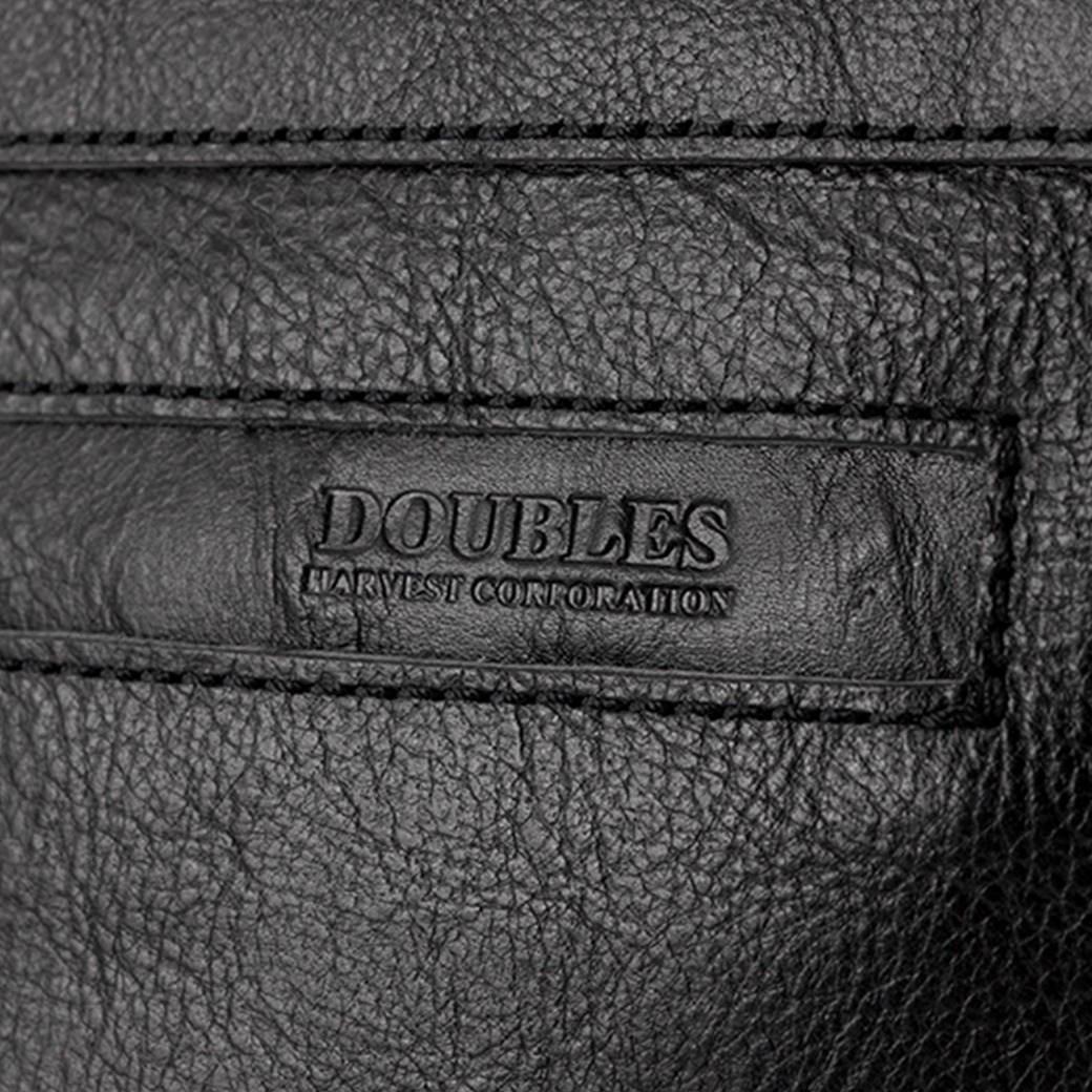 DOUBLES（ダブルス）ブリーフケース（牛革×コーデュラポリ）